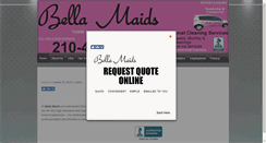 Desktop Screenshot of bella-maids.com